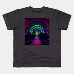 City In Another Dimension Kids T-Shirt